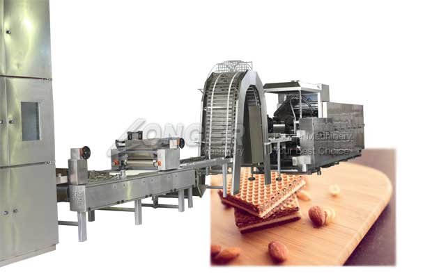 Wafer Biscuit Production Line Video