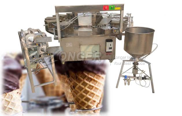 crispy ice cream cone machine