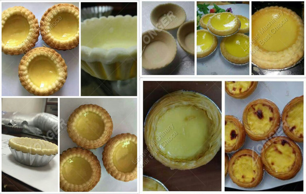 egg tart forming machine