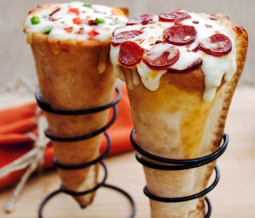 pizza cone machine