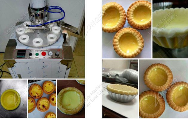 egg tart making machine