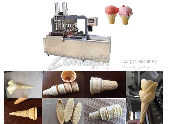 wafer cone making machine