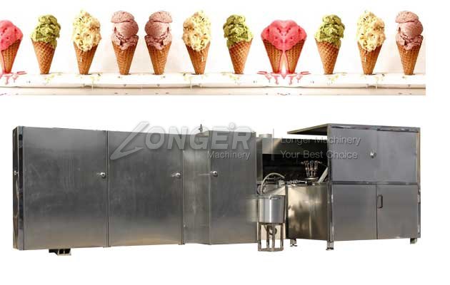 fully crisp cone production line