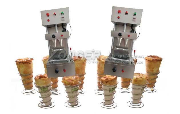 pizza cone maker machine