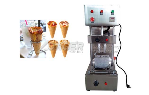 pizza cone machine